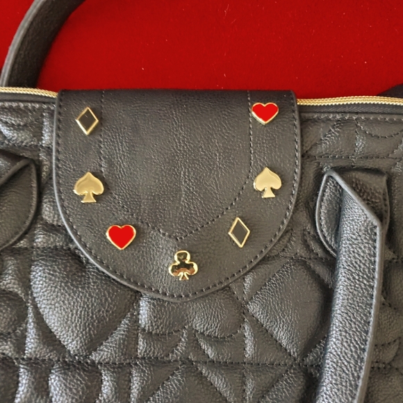 NWT Betsy Johnson Solitaire Tote Bag - Picture 10 of 13